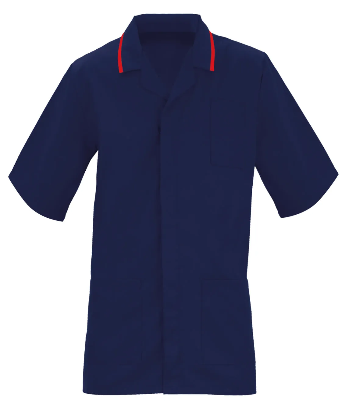 10 x Men's Healthcare Tunics (Contrast Trim)   FREE LOGO