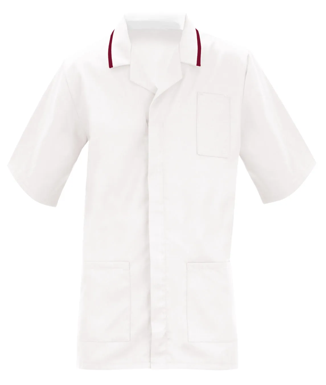 10 x Men's Healthcare Tunics (Contrast Trim)   FREE LOGO