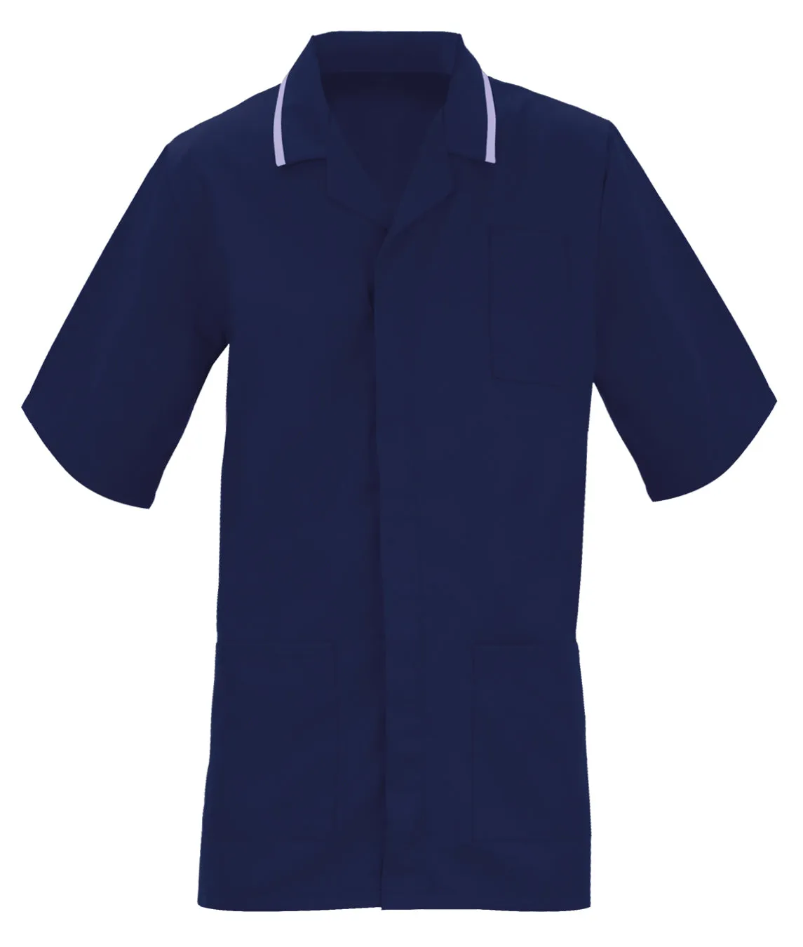 10 x Men's Healthcare Tunics (Contrast Trim)   FREE LOGO