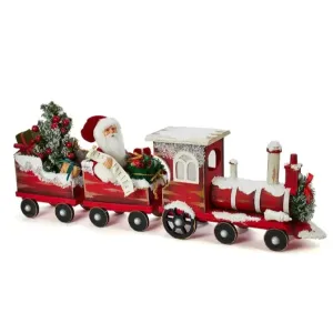 30.5" KSA Kringles Santa On Train