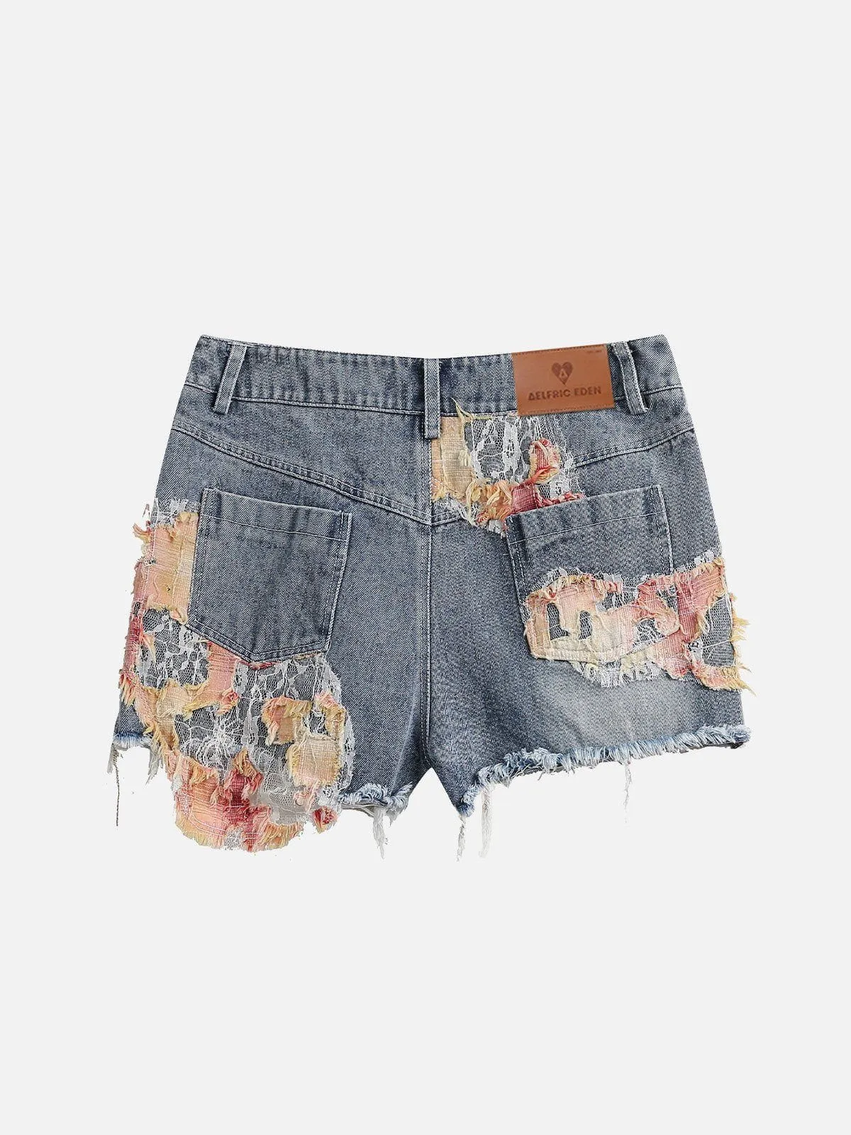 Aelfric Eden Heavy Craftsmanship Lace Crop Jorts