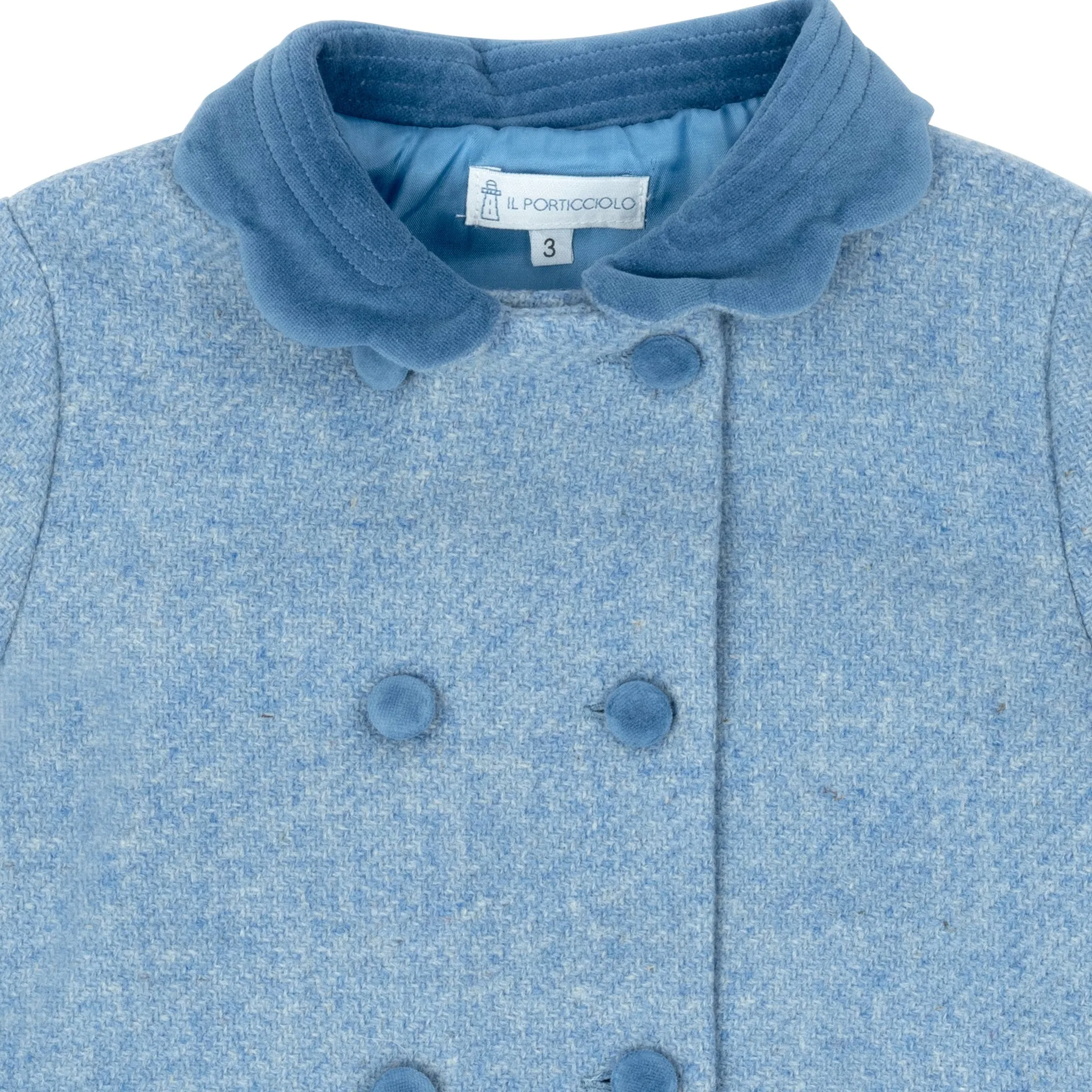 Alba Coat - Light Blue