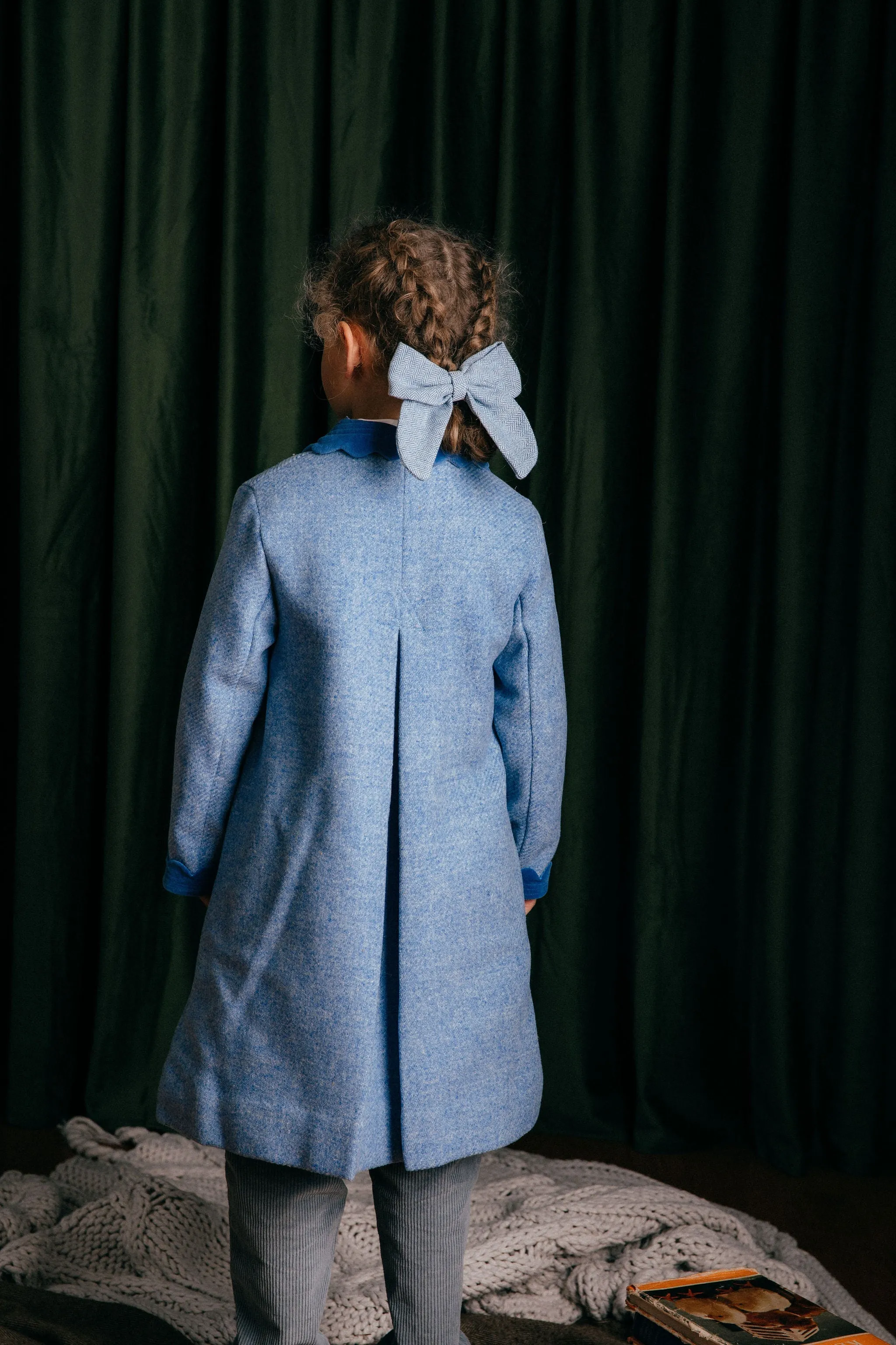 Alba Coat - Light Blue