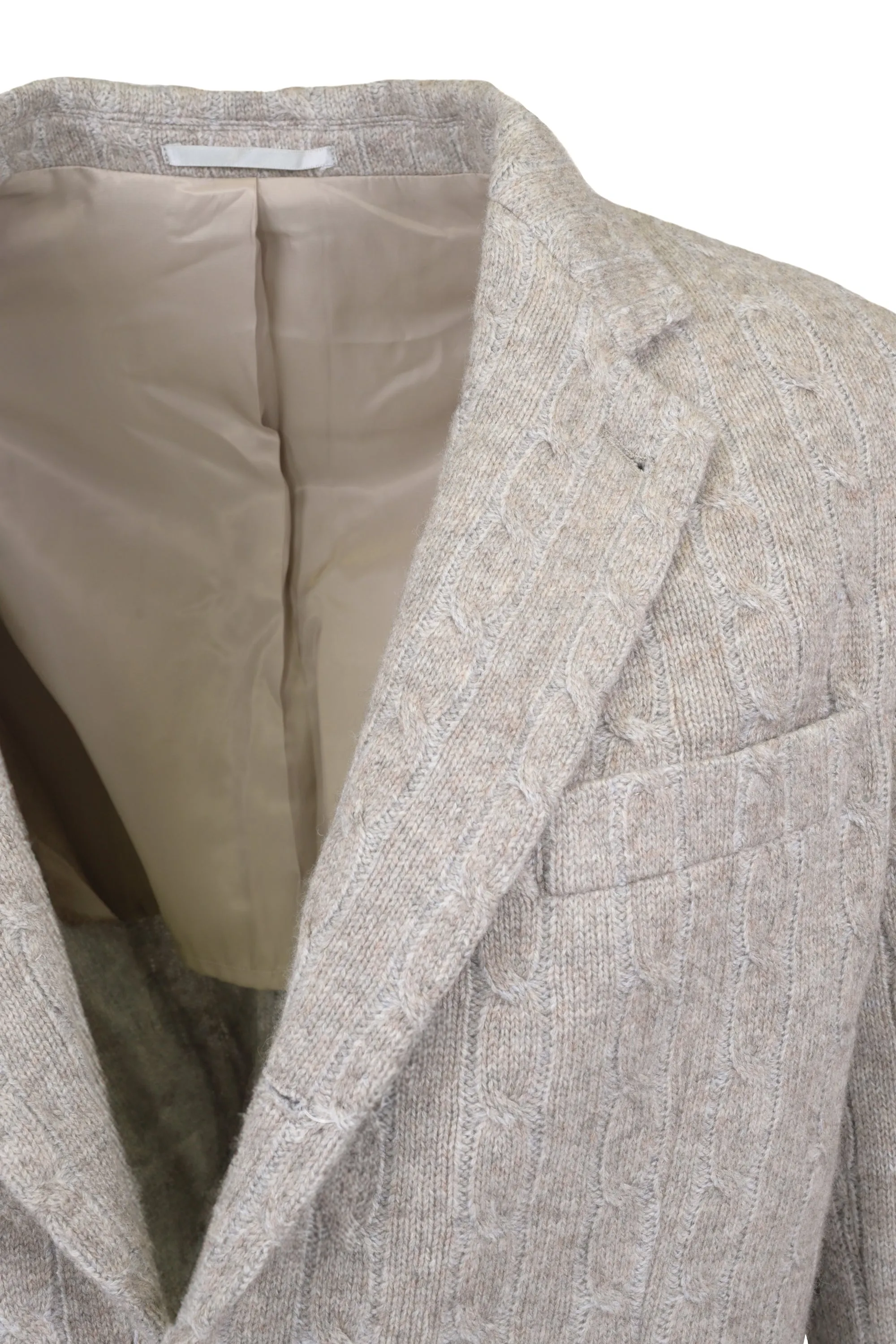 Alberto Zimni Cashmere/Wool Hybrid Sport Coat - Oat