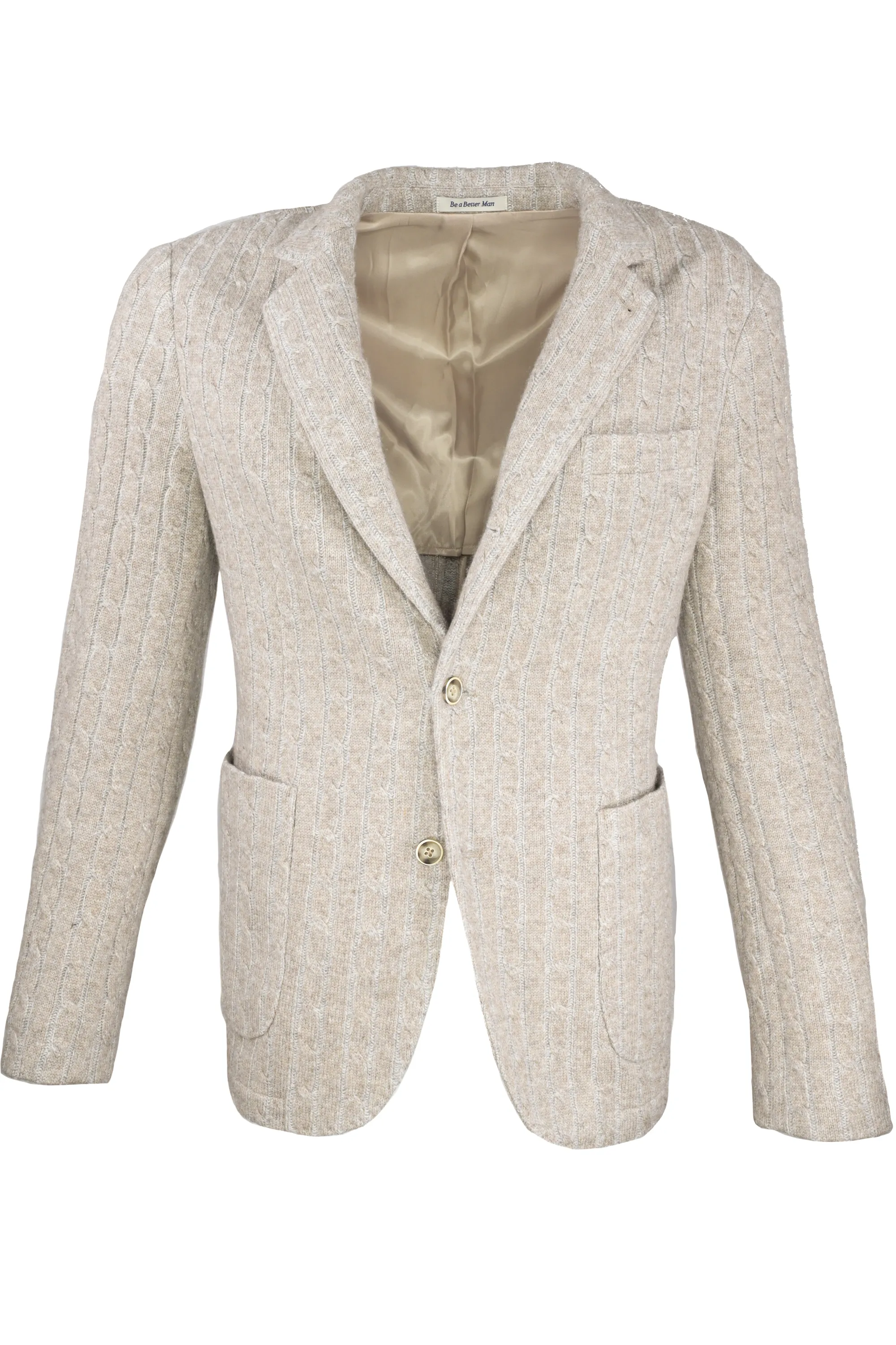 Alberto Zimni Cashmere/Wool Hybrid Sport Coat - Oat