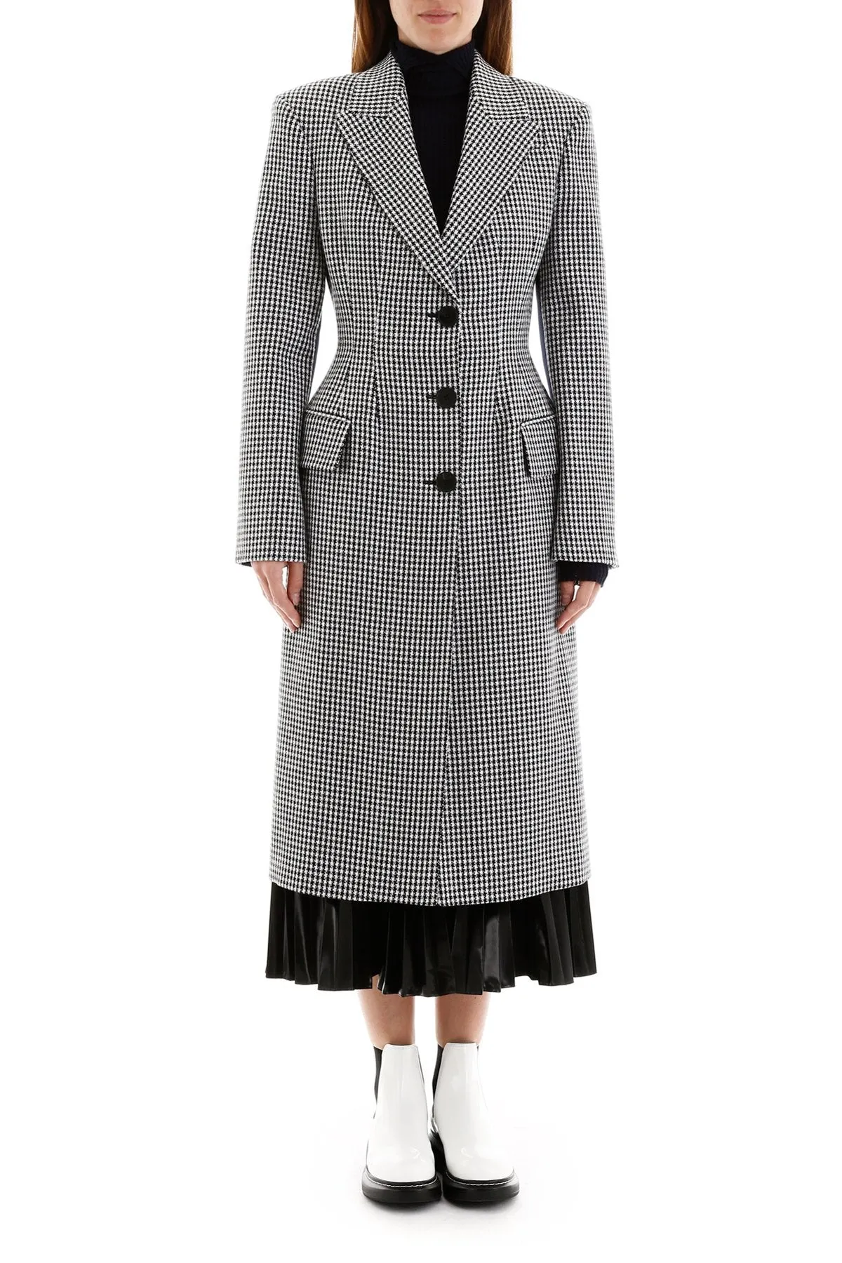 Alexander McQueen Houndstooth Coat