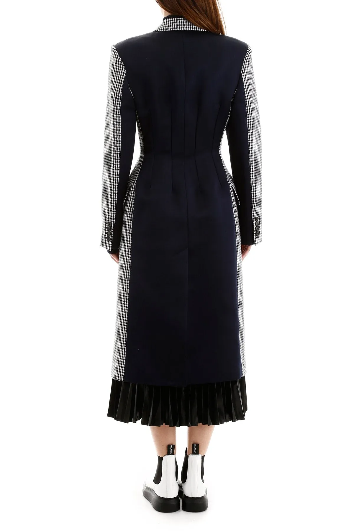 Alexander McQueen Houndstooth Coat