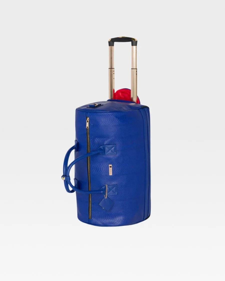 Apollo 1 Backpack & Rolling Duffle Bag Set in Royal Blue