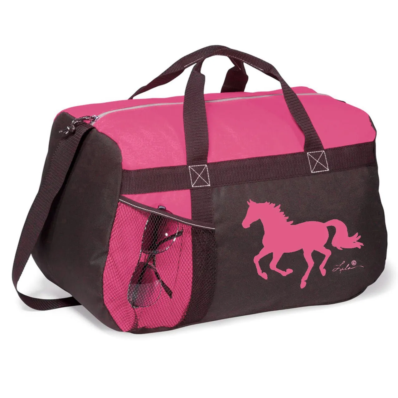 AWST Int “Lila” Galloping Horse Duffle Bag