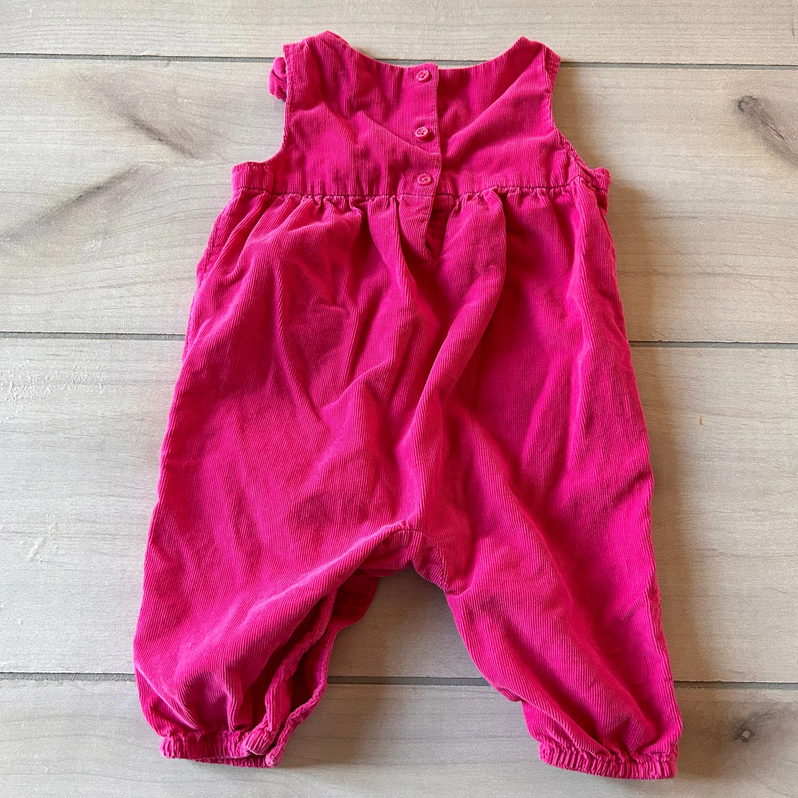 Baby Gap Pink Corduroy Romper