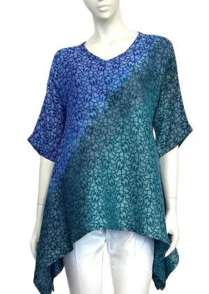 Beach Brocade Swallowtail Tunic