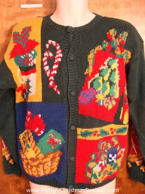 Best 80s 2sided Mess Christmas Sweater