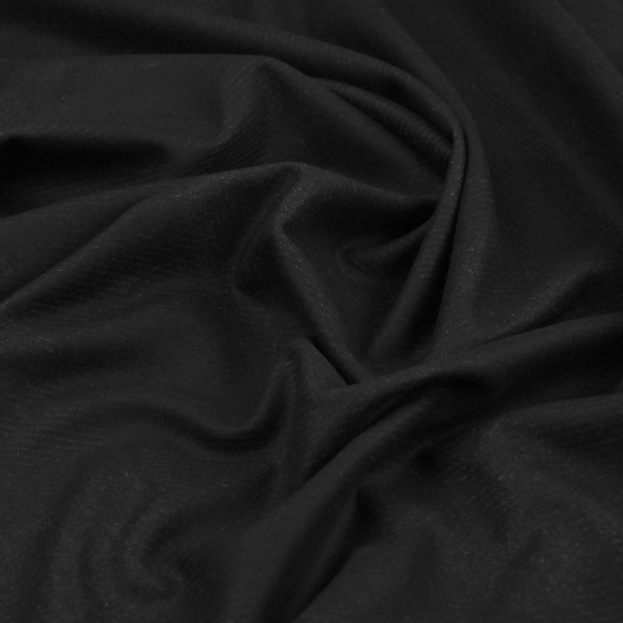 Black Fancy Coating Fabric 98724