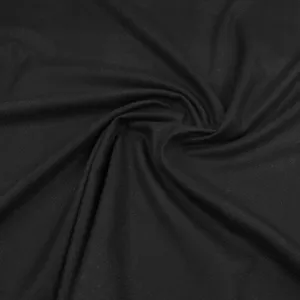 Black Fancy Coating Fabric 98724