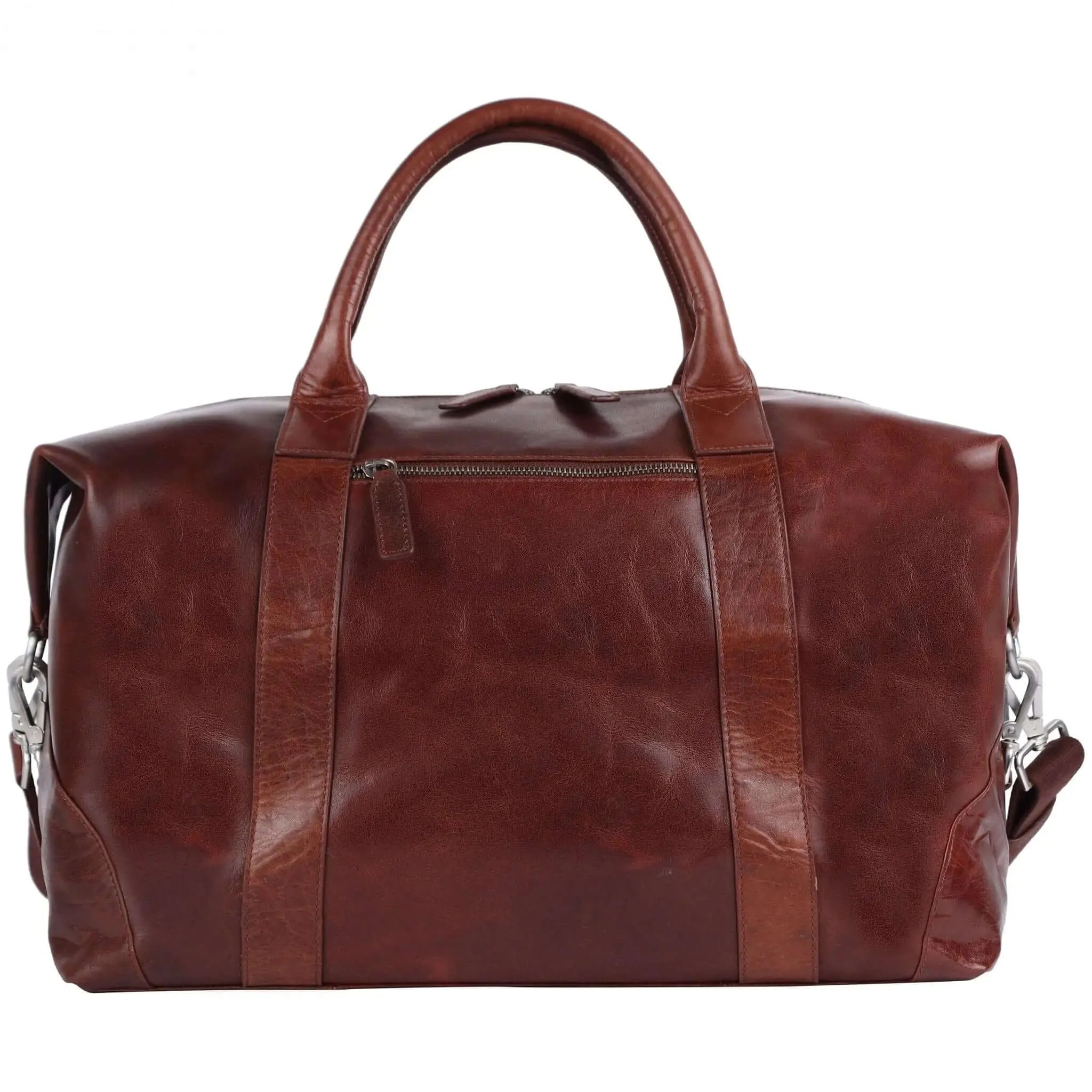 Brown Duffle Bag with Deep Pockets: Stylish and Functional for Active Lifestyles