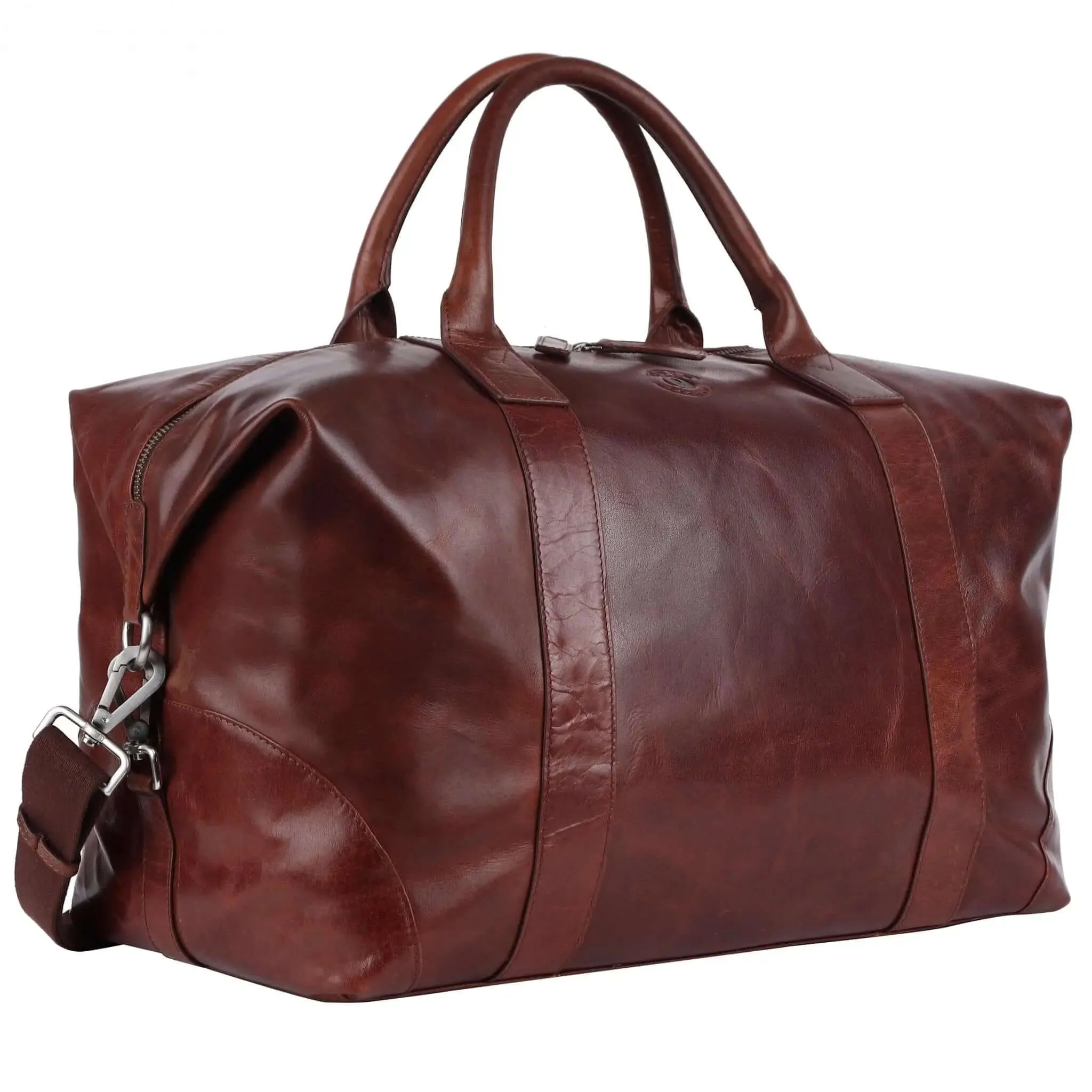 Brown Duffle Bag with Deep Pockets: Stylish and Functional for Active Lifestyles