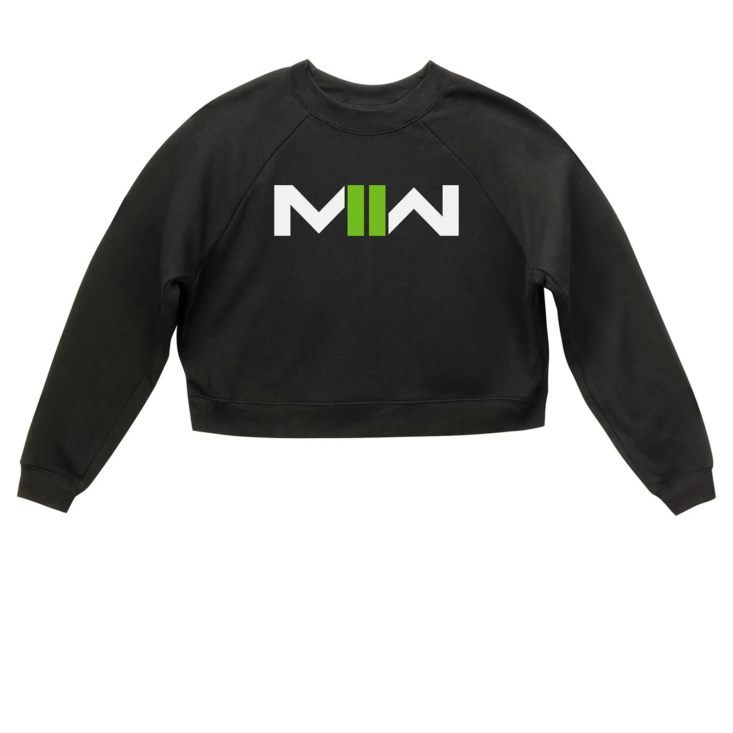 Call of Duty: Modern Warfare II Logo Women's Black Crop Sweatshirt