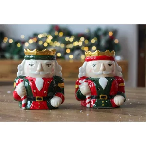 Ceramic Nutcracker Oil/Wax Melt Burner - Various Colours