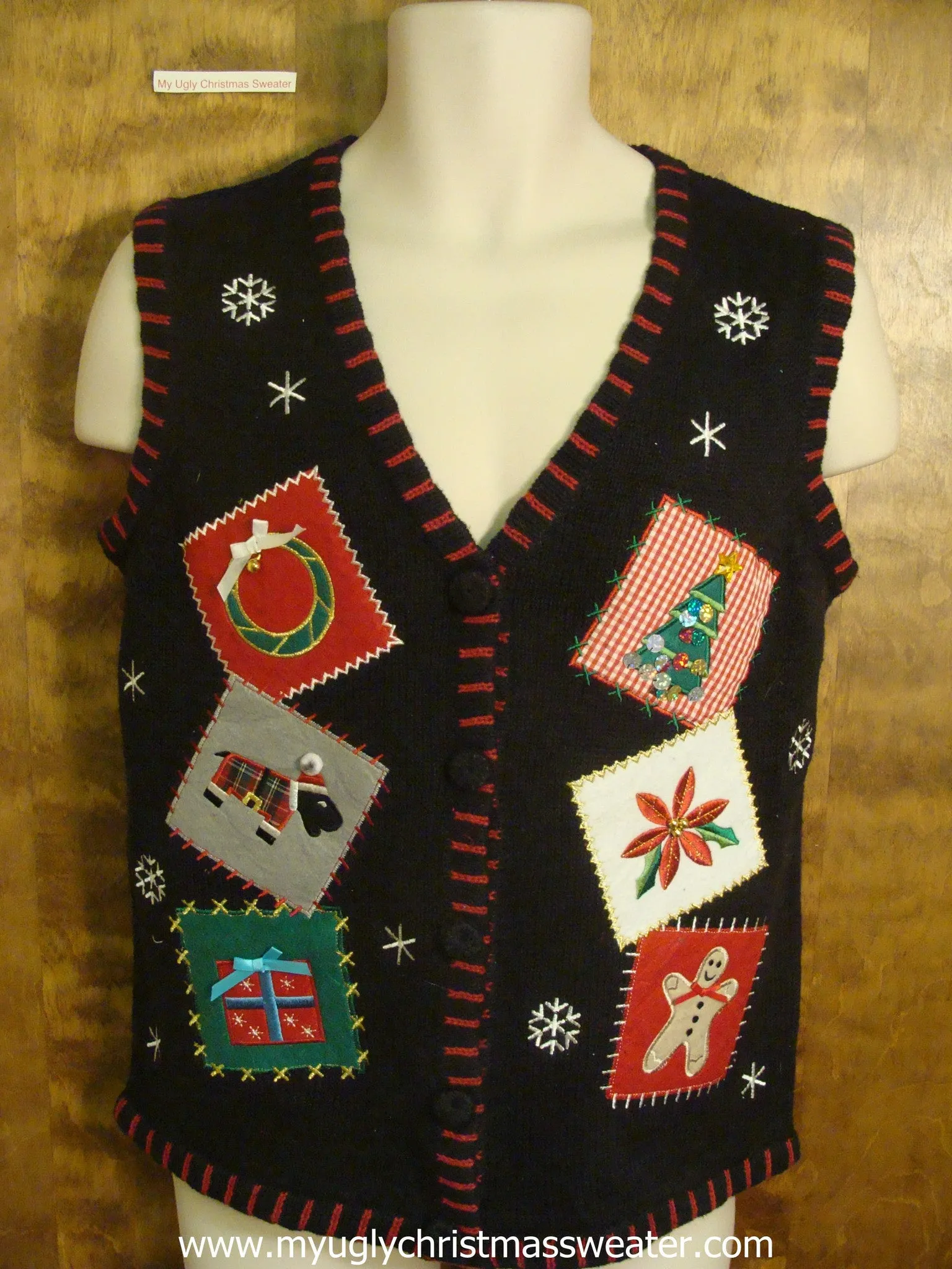 Christmas' Favorite Things Christmas Party Sweater Vest