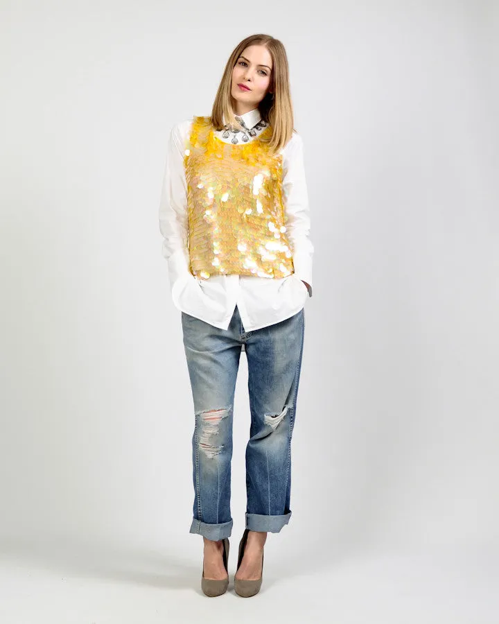 Deadstock Paillette Sequin Sweater