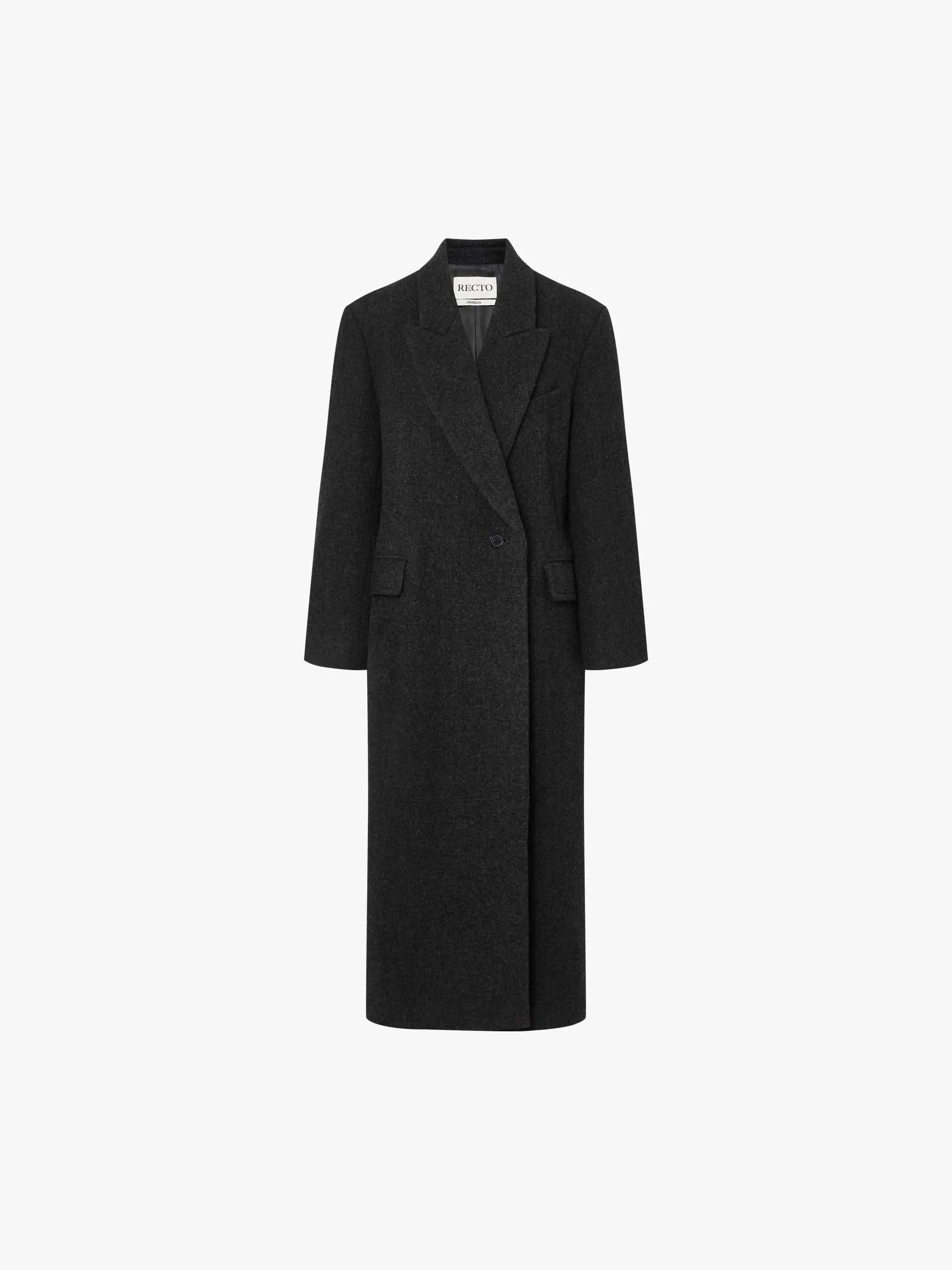 Double Faced Longline Coat