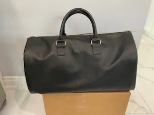 DS0115 Black Garment/Duffle Bag