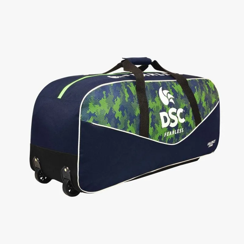 DSC Valence Camo Shine Wheels Cricket Bag