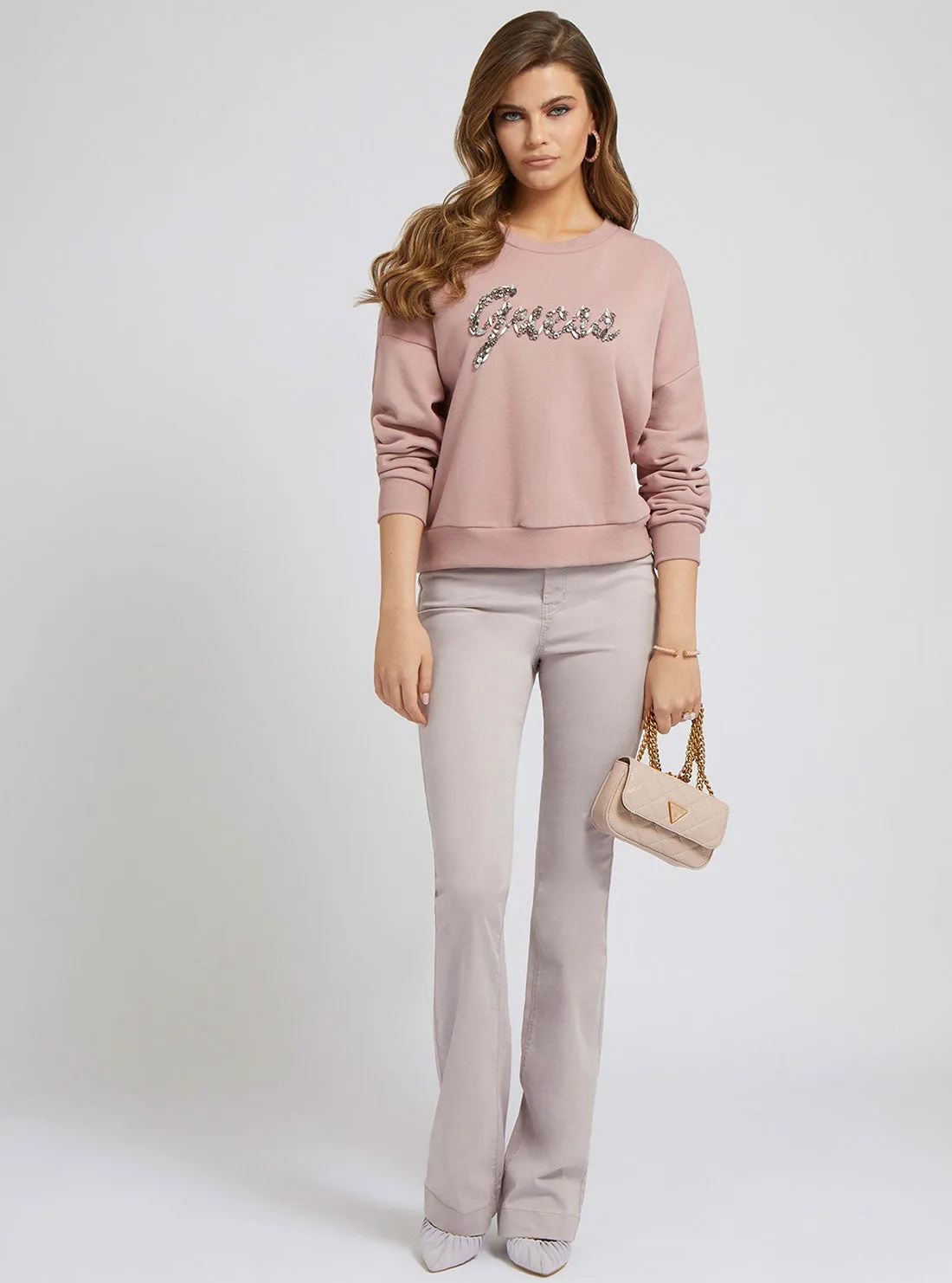 Eco Rosy Violet Manila Logo Jumper