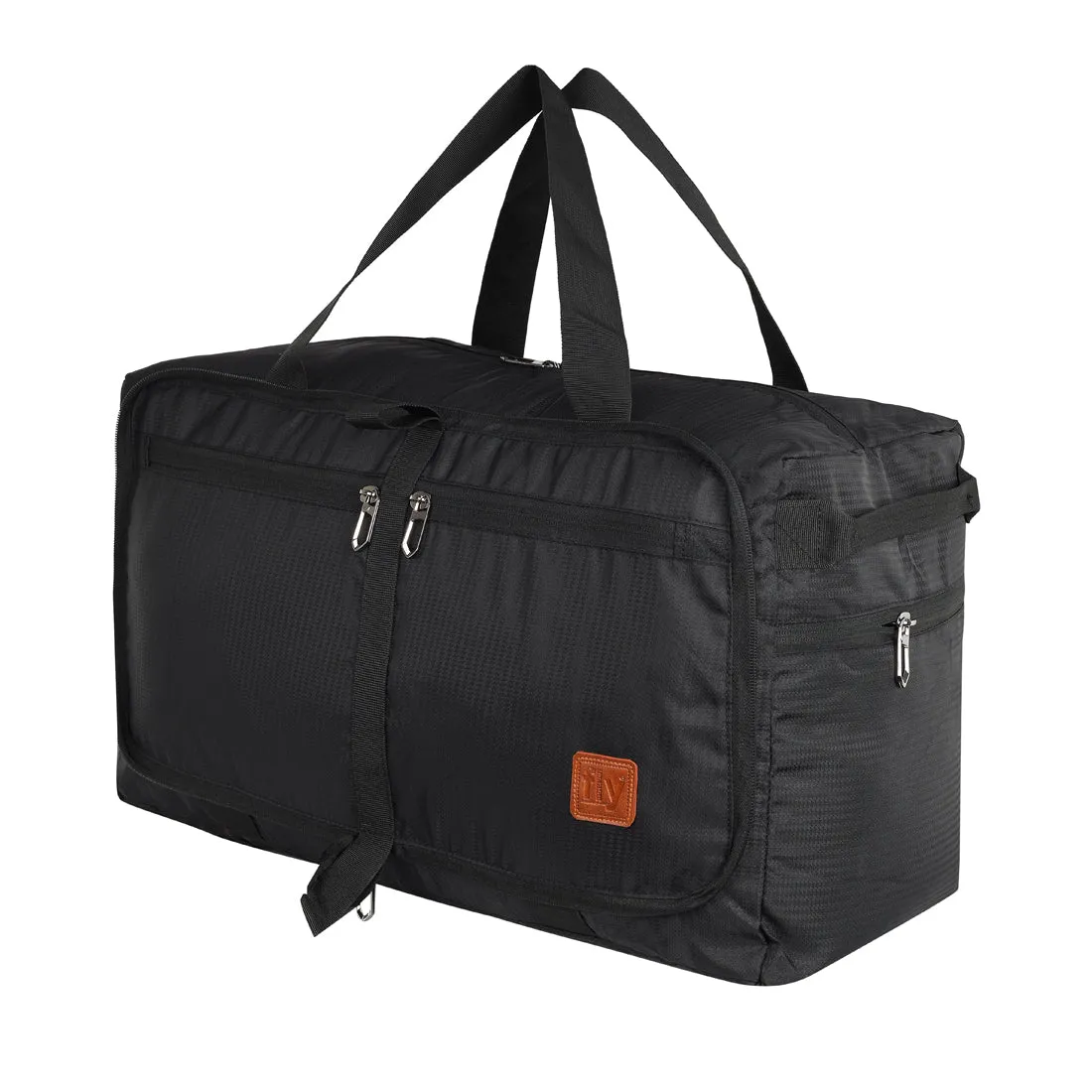 Fly Fashion Polyester Fold able Travel Duffel Bag Men Luggage Women