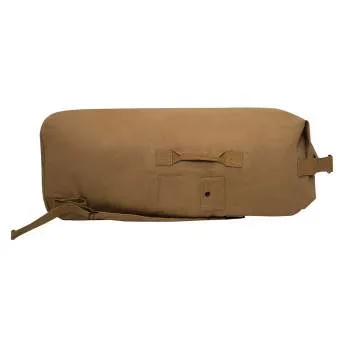 G.I. Style Canvas Double Strap Duffle Bag