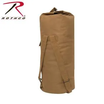 G.I. Style Canvas Double Strap Duffle Bag