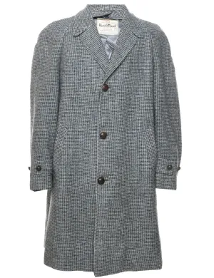 Harris Tweed Wool Coat - XL