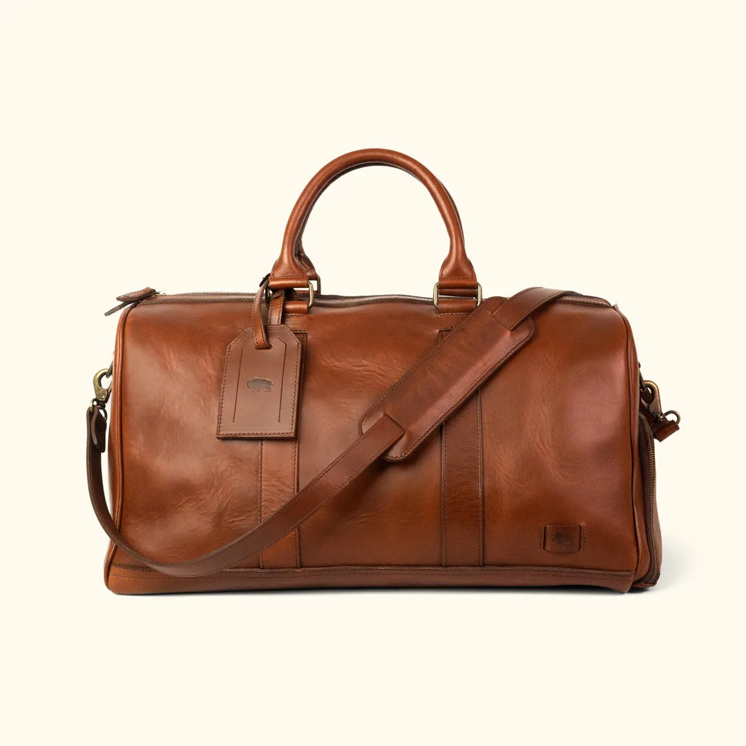 Jefferson Leather Duffle | Elderwood