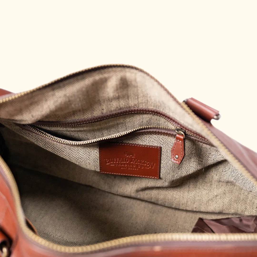 Jefferson Leather Duffle | Elderwood