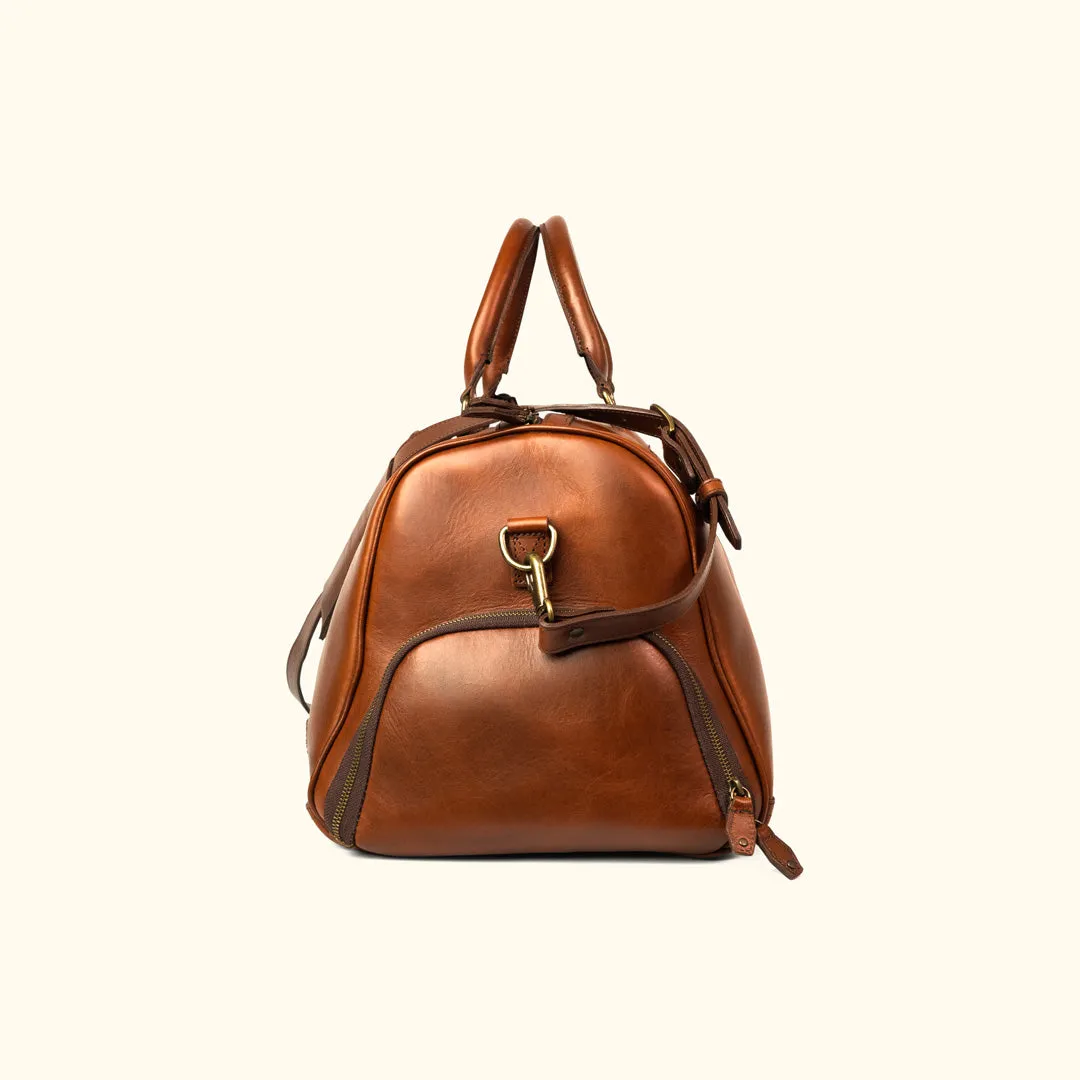 Jefferson Leather Duffle | Elderwood