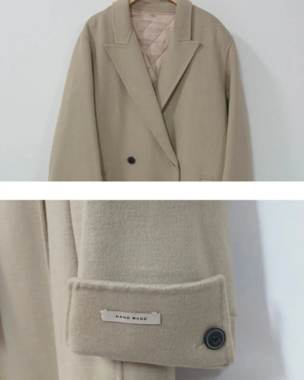 Jennie Handmade Wool Coat - 90% Wool