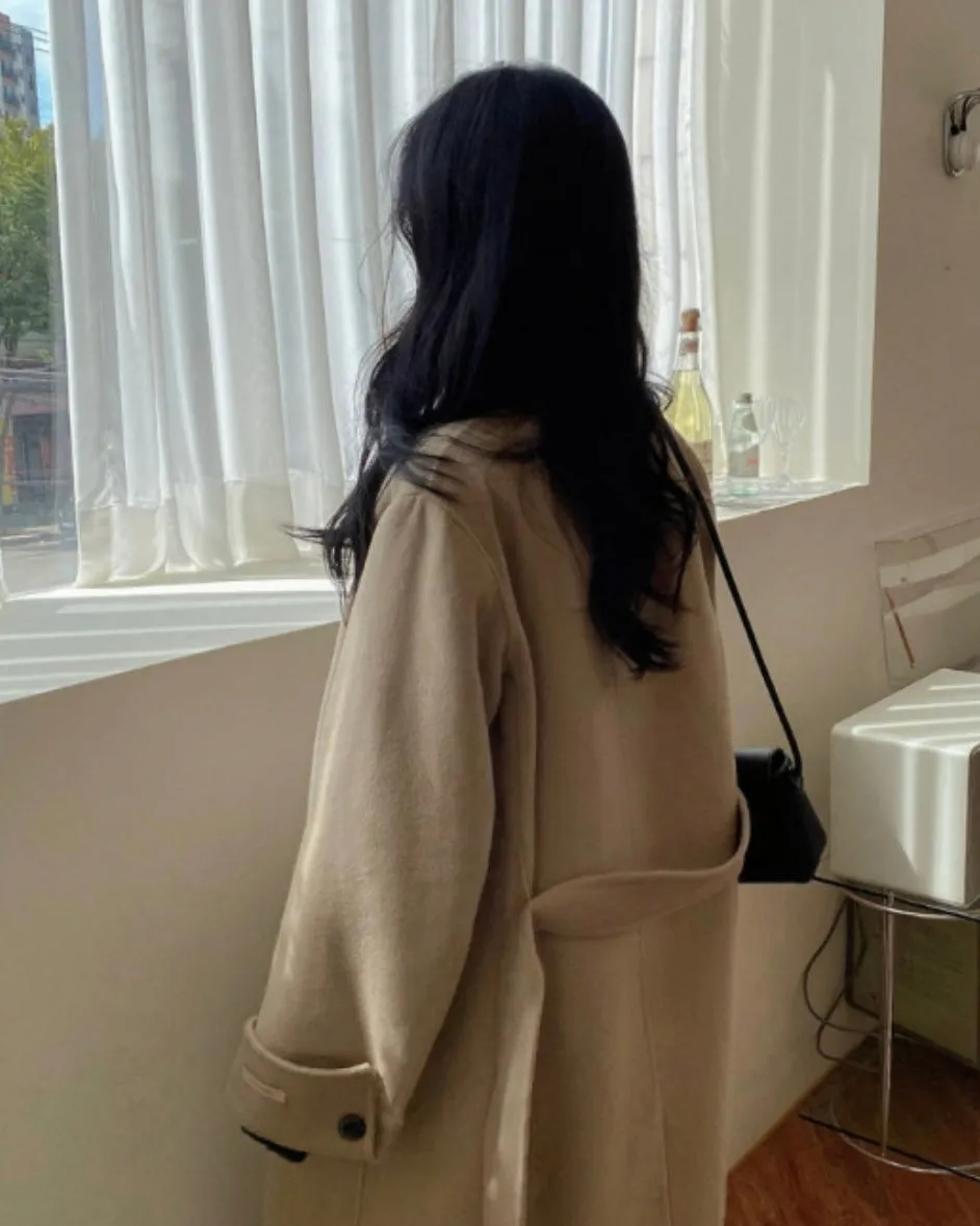 Jennie Handmade Wool Coat - 90% Wool