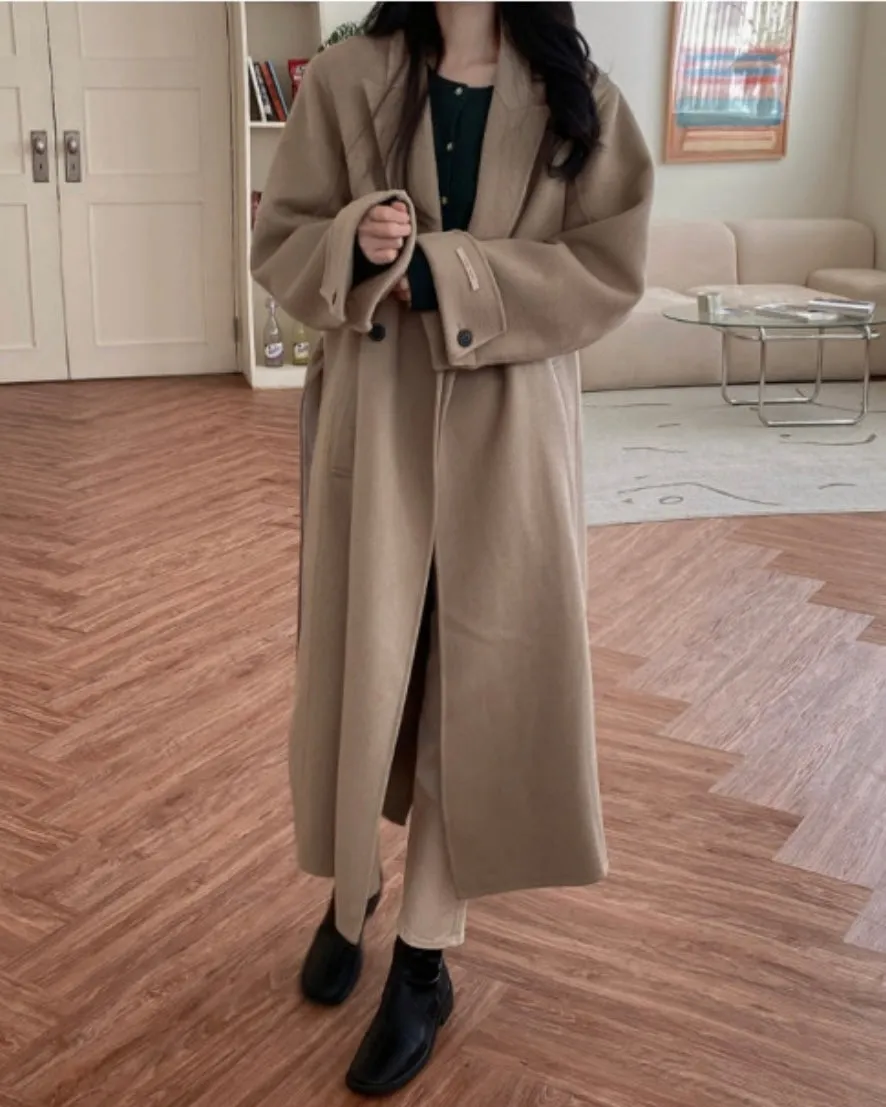 Jennie Handmade Wool Coat - 90% Wool