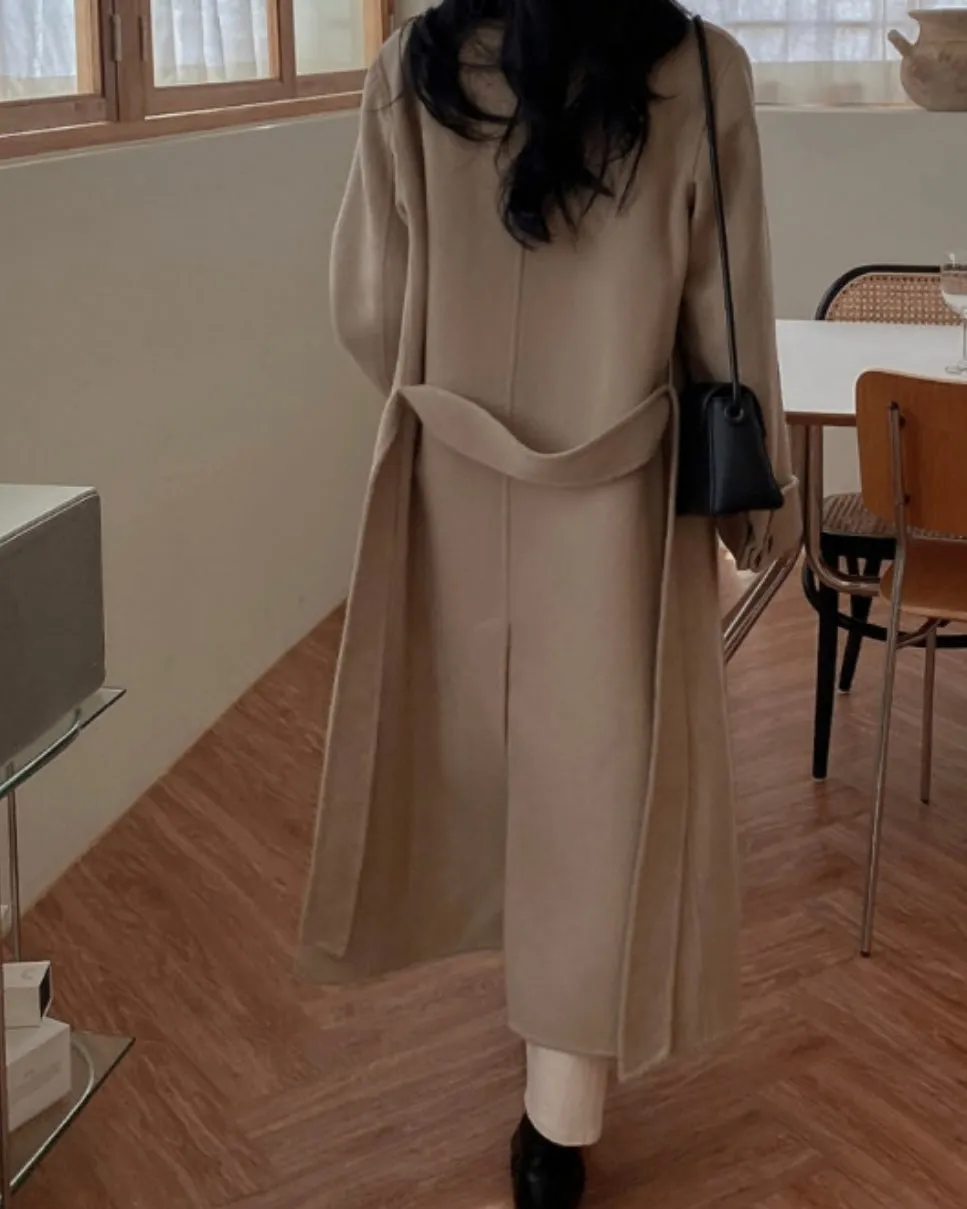 Jennie Handmade Wool Coat - 90% Wool