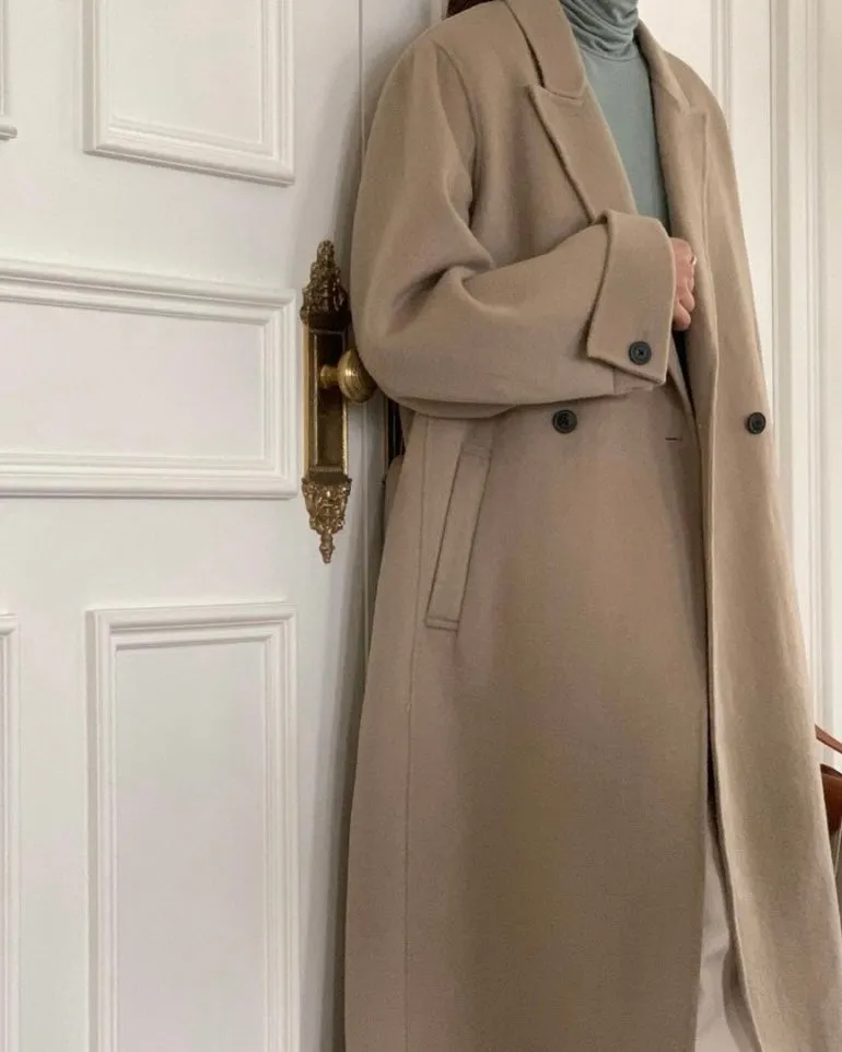 Jennie Handmade Wool Coat - 90% Wool