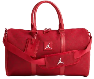 Jordan Monogram Duffle Bag "Red"