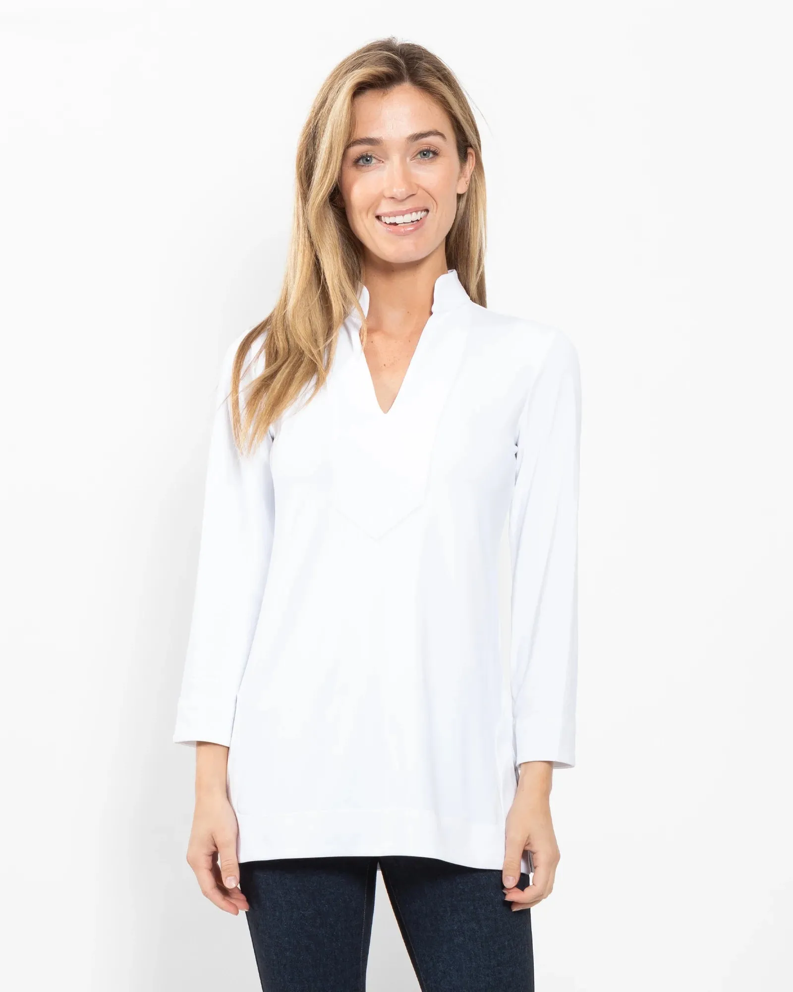 Jude Connally Chris Tunic Top White