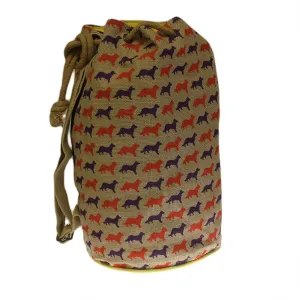 Jute Duffle Bag - Fox