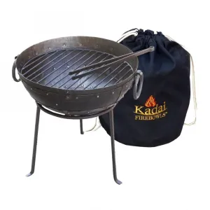 Kadai 40cm Travel Firebowl Set