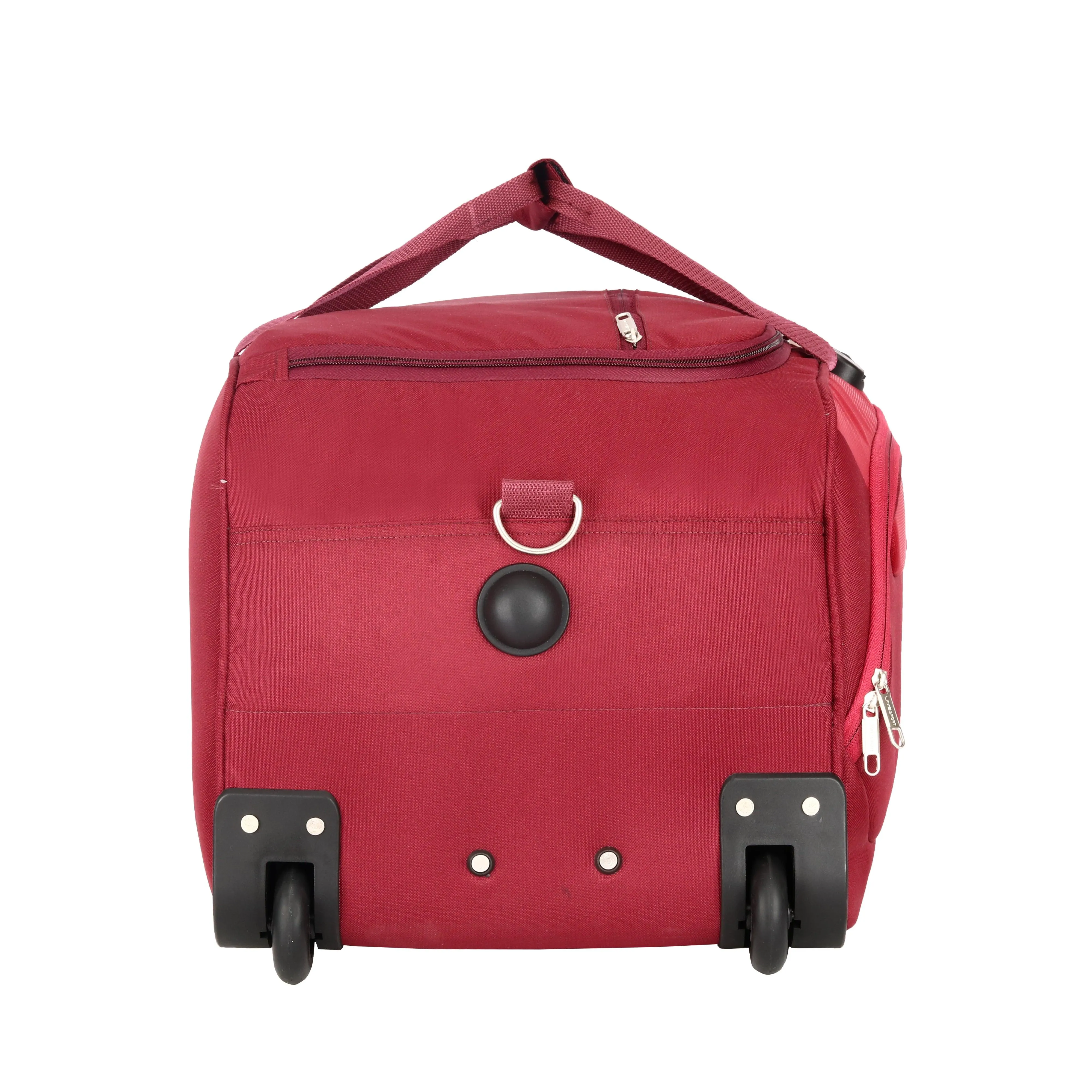 Lavie Sport 65 cms Anti-theft Voyage Wheel Duffle Bag | Trolley Bag Maroon