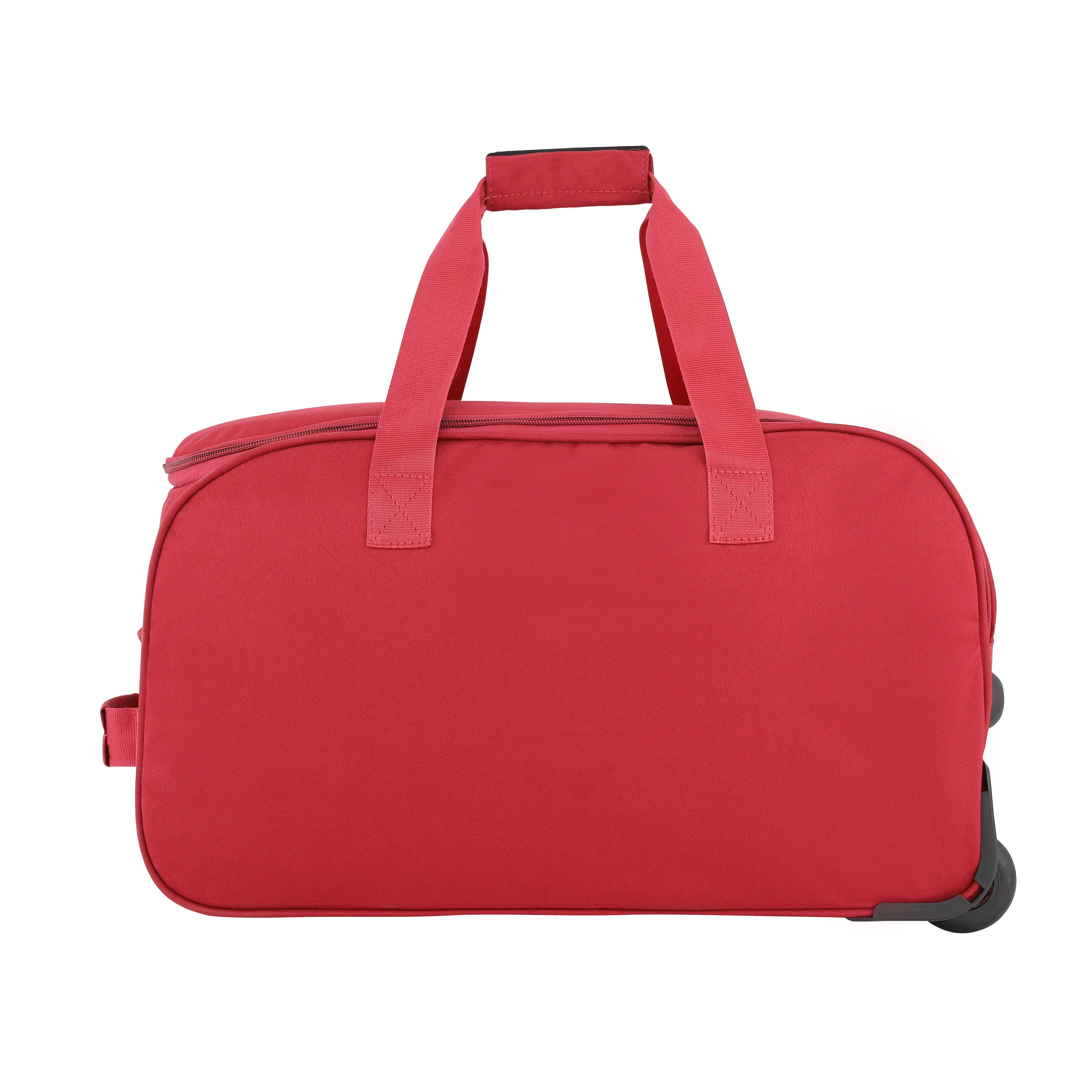 Lavie Sport size 53 cms Star Wheel Duffle Bag | Red