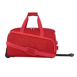 Lavie Sport size 53 cms Star Wheel Duffle Bag | Red