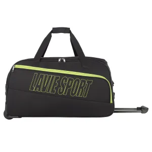 Lavie Sport size 62 cms Star Wheel Duffle Bag | Black