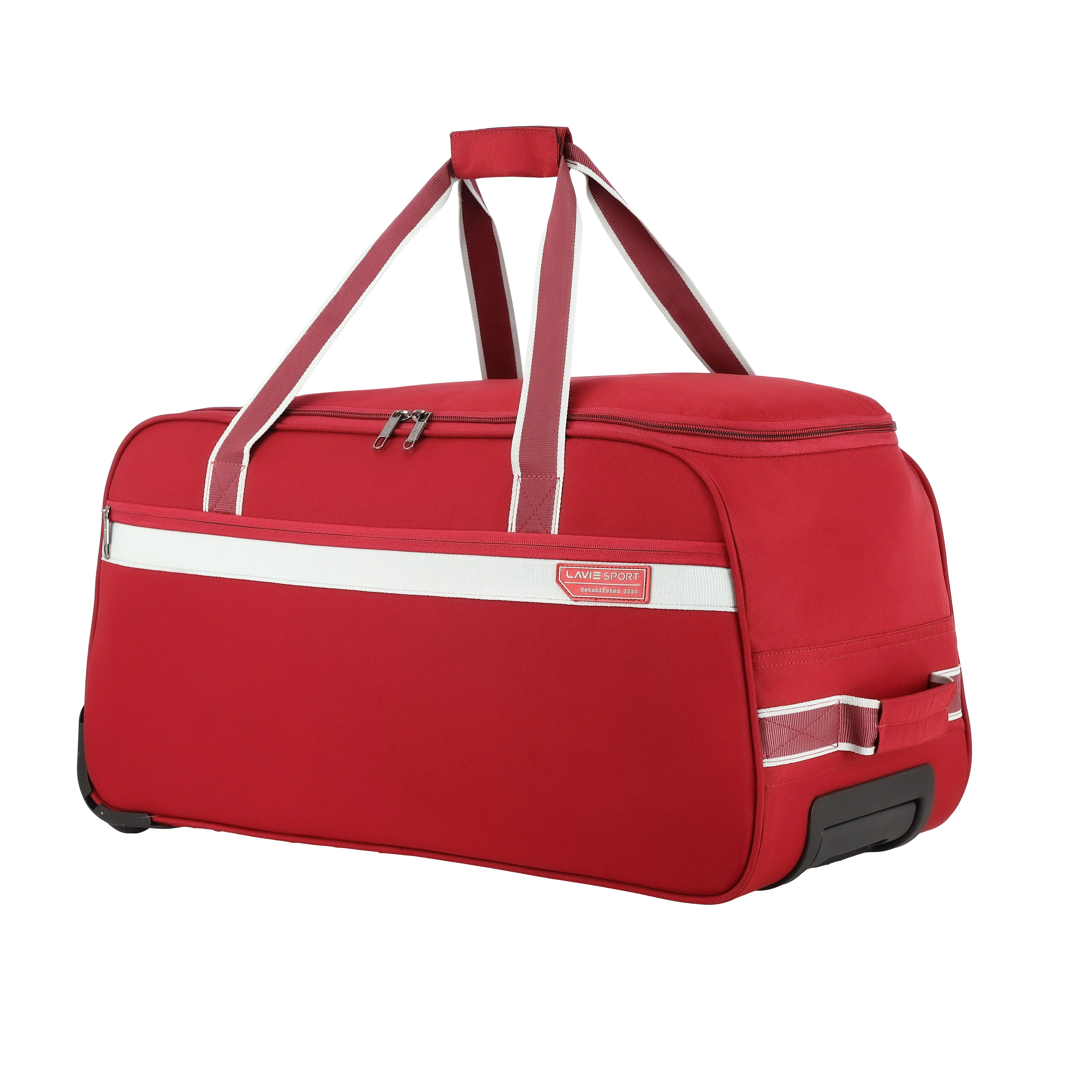 Lavie Sport size 62 cms Tropic Wheel Duffle Bag | Red