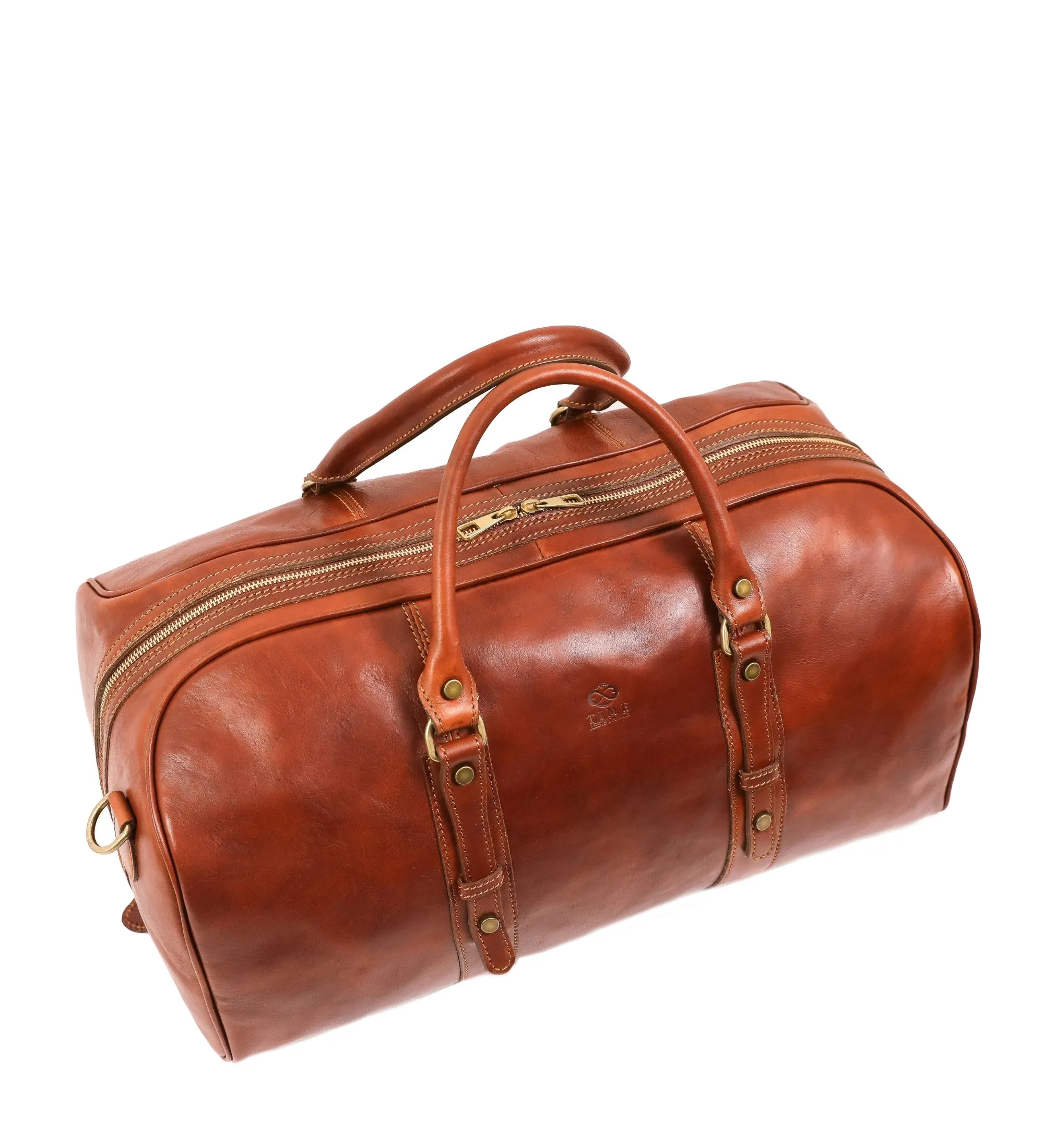 Leather Duffel Bag, Weekender Bag - Song of Solomon